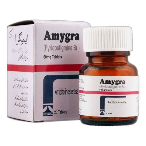 Tabros Pharma Amygra Tablet, 60mg, 20-Pack