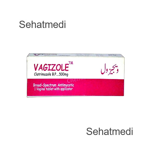 Vagizole Vaginal Tab 500mg