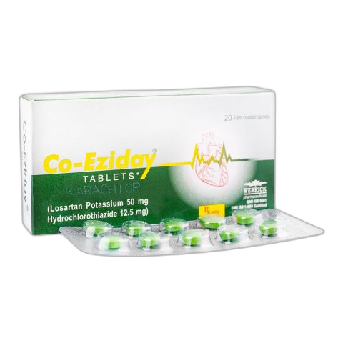 Werrick Pharmaceuticals Co-Eziday Tablet, 50mg, 1-Strip