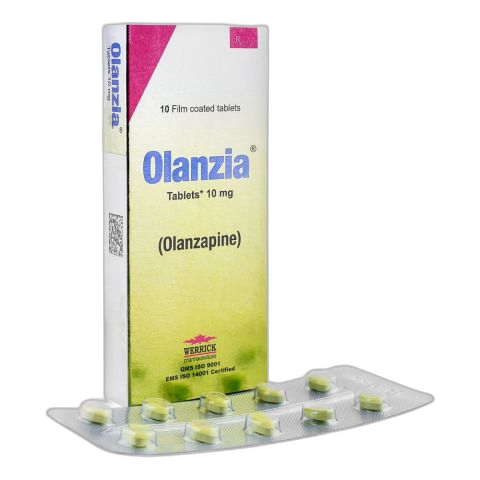 Werrick Pharmaceuticals Olanzia Tablet, 10mg, 10-Pack
