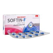 Werrick Pharmaceuticals Softin-F Tablet, 120mg, 10-Pack