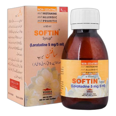 Werrick Pharmaceuticals Softin Syrup, 60ml