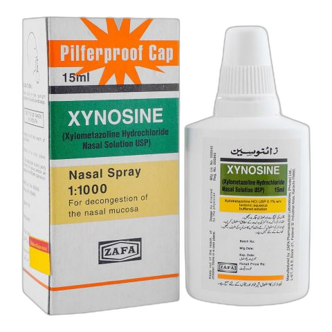 Zafa Pharmaceuticals Xynosine Nasal Spray, 15ml