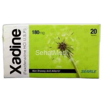 Xadine Tablets 180mg