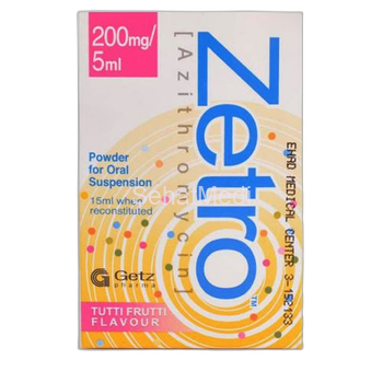 Zetro Syrup 200mg/5ml 15ml