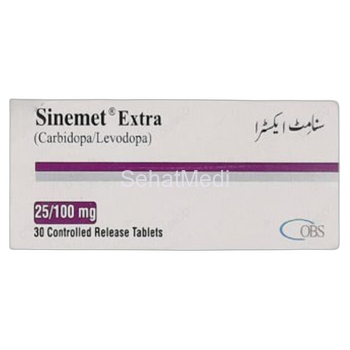 Sinemet Extra Tablets 25-100mg