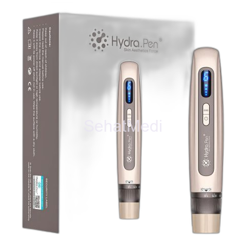 Hydra Pen Microneedle System, Dermapen Microneedling Device, Brown, H5
