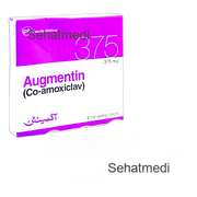 Augmentin 375mg tablet 18tab