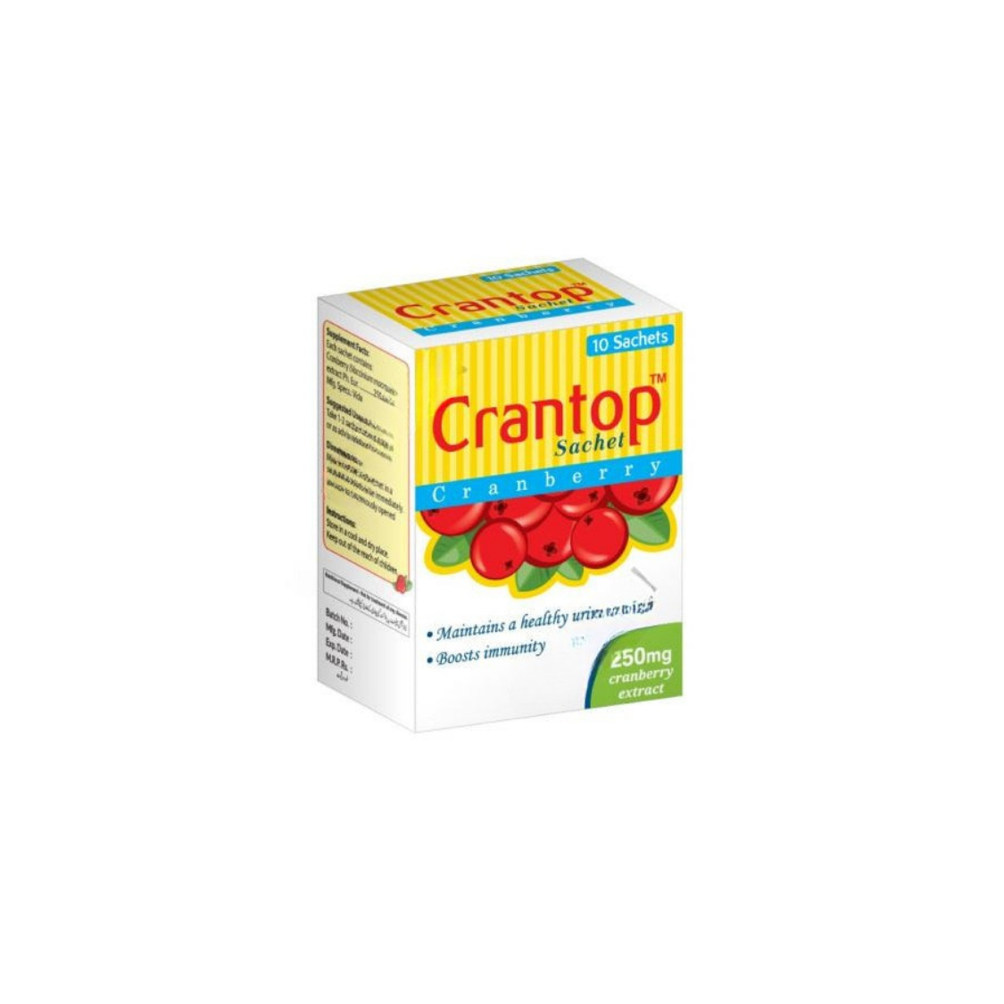Cran Top Sachets 250mg