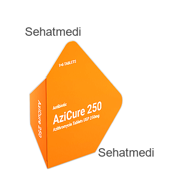Azicure 250mg capsule 1x6's