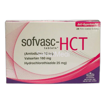 Sofvasc Hct Tablets 10-160-25mg