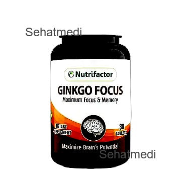 Nutrifactor Ginkgo Focus Tablets (1 Bottle = 30 Tablets)
