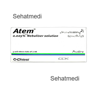 Atem Nebuliliser Solution Ampoule 0.025% 2ml