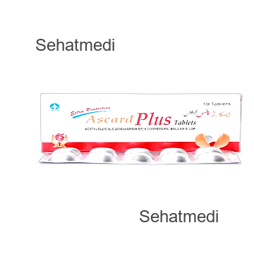 Ascard Plus Tablets 75/75mg
