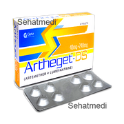 Artheget-DS 40 mg + 240 mg tablet 1 x 8's