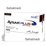 Avsar Plus Tablets 160mg/5mg/25mg