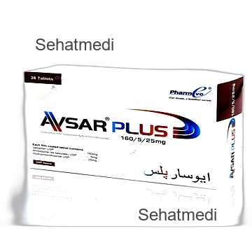 Avsar Plus Tablets 160mg/5mg/25mg