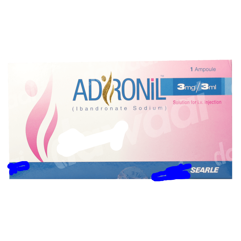 Adronil 3mg/3ml injection 1 Ampx3ml