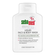 Sebamed Liquid Face & Body Wash, Sensitive Skin, 200ml