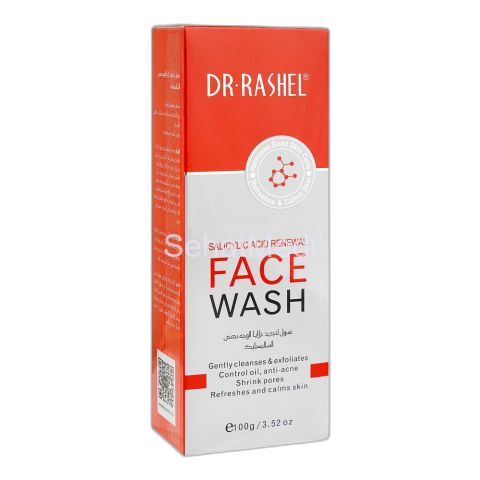 Dr. Rashel Salicylic Acid Renewal Face Wash, For All Skin Types, 100g