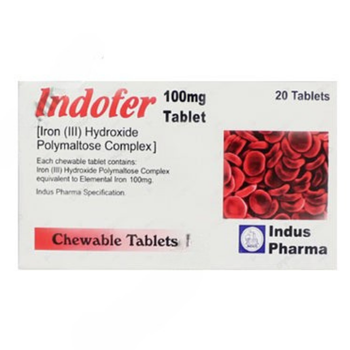 Inofer Indofer Tablets 100mg – SehatMedi Online Pharmacy