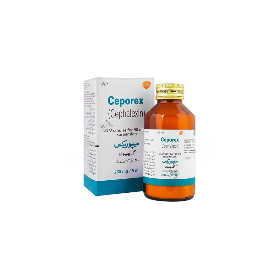 Ceporex 250mg/5ml Syrup 90ml
