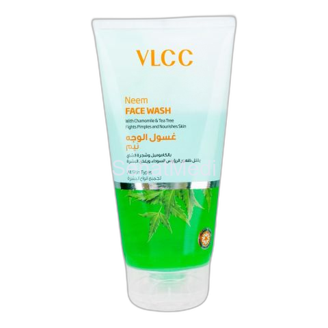 VLCC Chamomile, Tea Tree and Neem Face Wash, Anti-Acne, For All Skin Types, 150ml