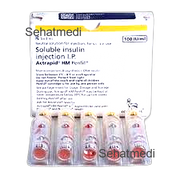 Actrapid HM Penfill 100 iu penfill injection 1 x 3 ml