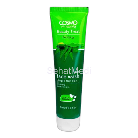 Cosmo Beauty Treat Purifying Neem Pimple Free Skin Face Wash, 150ml