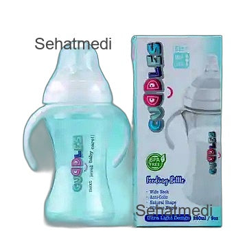 Cuddles Wide Neck Anti-Colic Feeding Bottle 6M+ 260Ml
