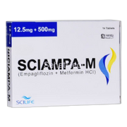 Sciampa-M Tablets 12.5mg+500mg