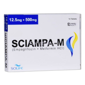 Sciampa-M Tablets 12.5mg+500mg