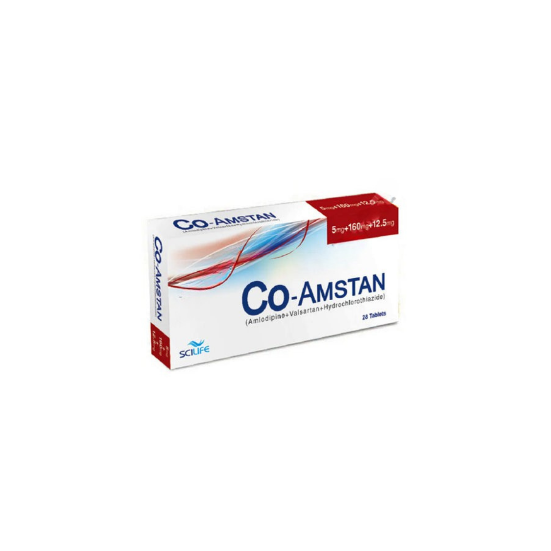 Co-Amstan Tablets 10+160+25mg