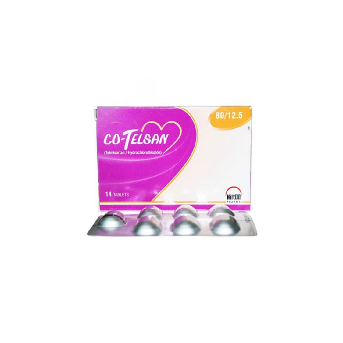 Co-Telsan Tablets 80/12.5mg