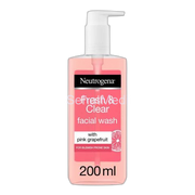 Neutrogena Fresh & Clear Pink Grapefruit Facial Wash, For Blemish Prone Skin, 200ml
