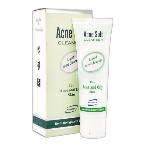 Acne Soft Cleanser, For Acne & Oily Skin, 100ml