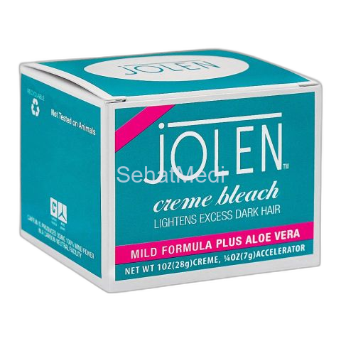 Jolen Creme Bleach Aloe Vera, 28g