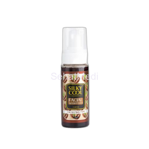 Silky Cool Coffee Facial Wash Foam, For All Skin Types, 150ml