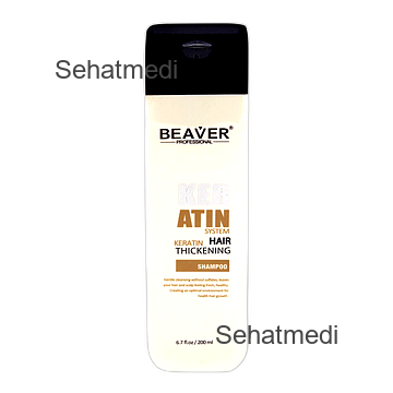 Beaver Professional Keratin Hair Thickening Shampoo 200ml