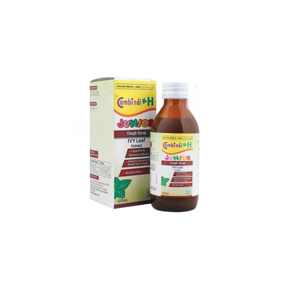 Combinol-H Junior Herbal Cough Syrup 120ml