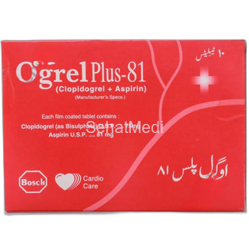 Ogrel Plus Tablets 81mg