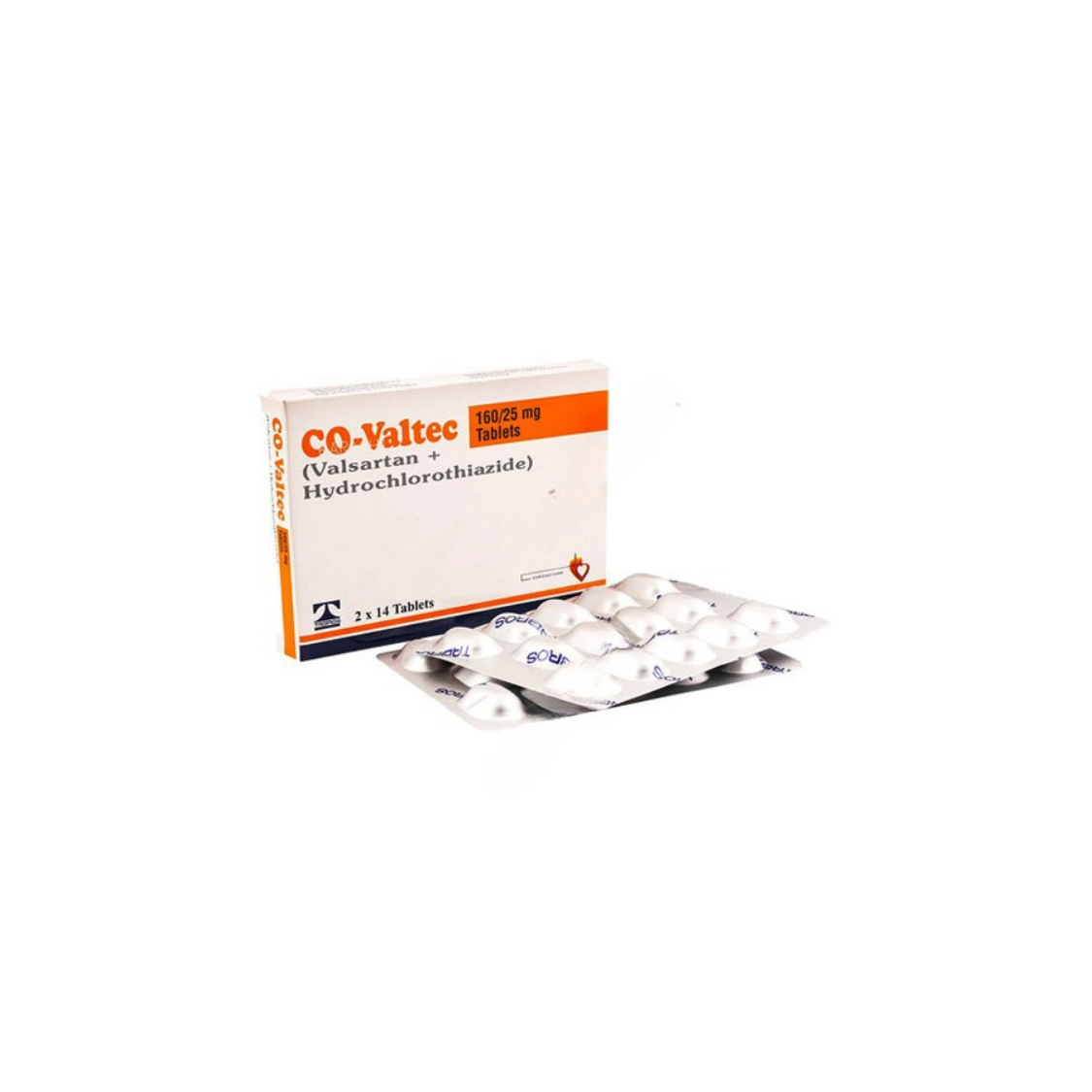 Co-Valtec Tablets 160/25mg