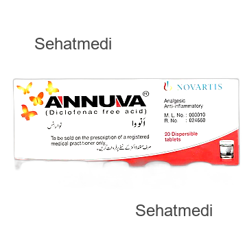 Annuva 50mg tablet 2x10's