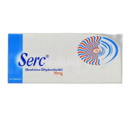 Serc Tablets 16mg