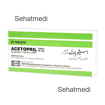 Acetopril 25mg tablet