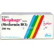 Metphage Tablets 200mg