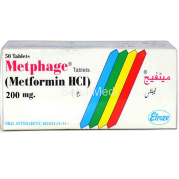 Metphage Tablets 200mg