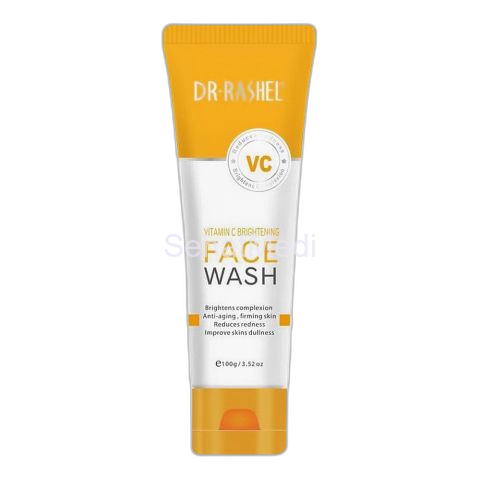 Dr. Rashel Vitamin C Brightening Face Wash, For All Skin Types, 100g