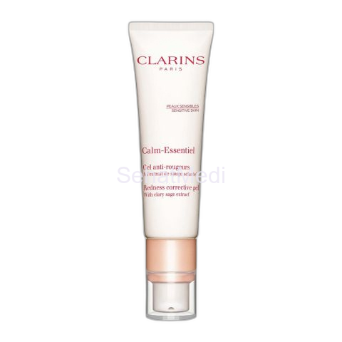 Clarins Paris Calm-Essentiel Redness Corrective Gel, With Clary Sage Extract, 30ml