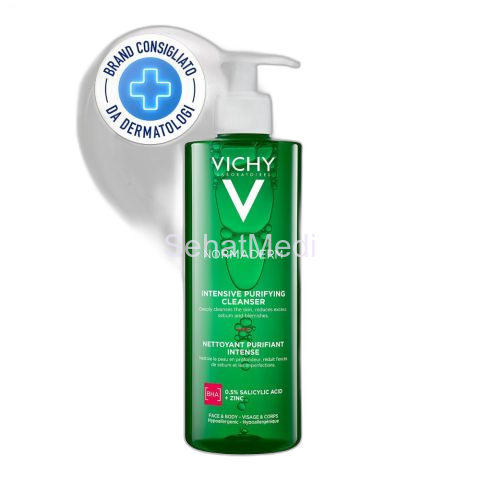 Vichy Normaderm Phytosolution Purifying Cleansing Gel, For Oily Acne-Prone Skin, 400ml